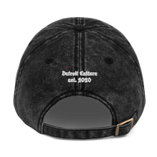 Load image into Gallery viewer, Detroit Culture Stone Wash Stitched Hat