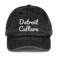 Load image into Gallery viewer, Detroit Culture Stone Wash Stitched Hat