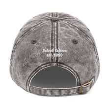 Load image into Gallery viewer, Detroit Culture Stone Wash Stitched Hat
