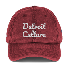 Load image into Gallery viewer, Detroit Culture Stone Wash Stitched Hat
