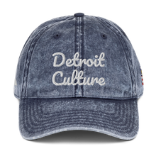 Load image into Gallery viewer, Detroit Culture Stone Wash Stitched Hat