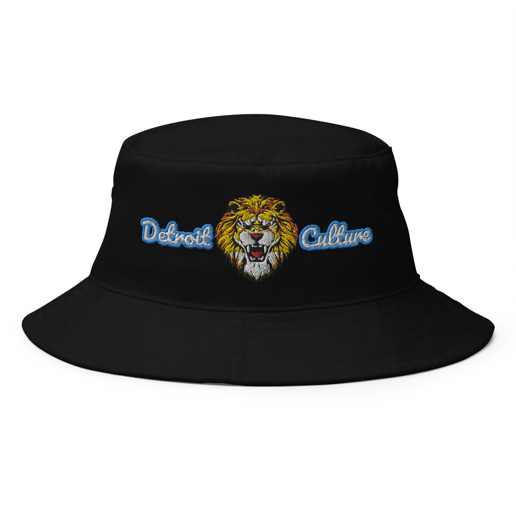 Detroit Culture Lion Bucket Hat