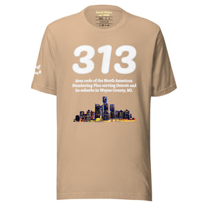 Detroit Culture 313 Shirt