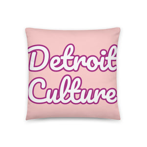 Detroit Culture Sec Pillow