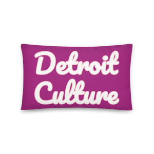 Detroit Culture Accent Pillow