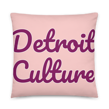 Load image into Gallery viewer, Detroit Culture Big Pillow
