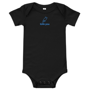 Flying Bluebird Onesie