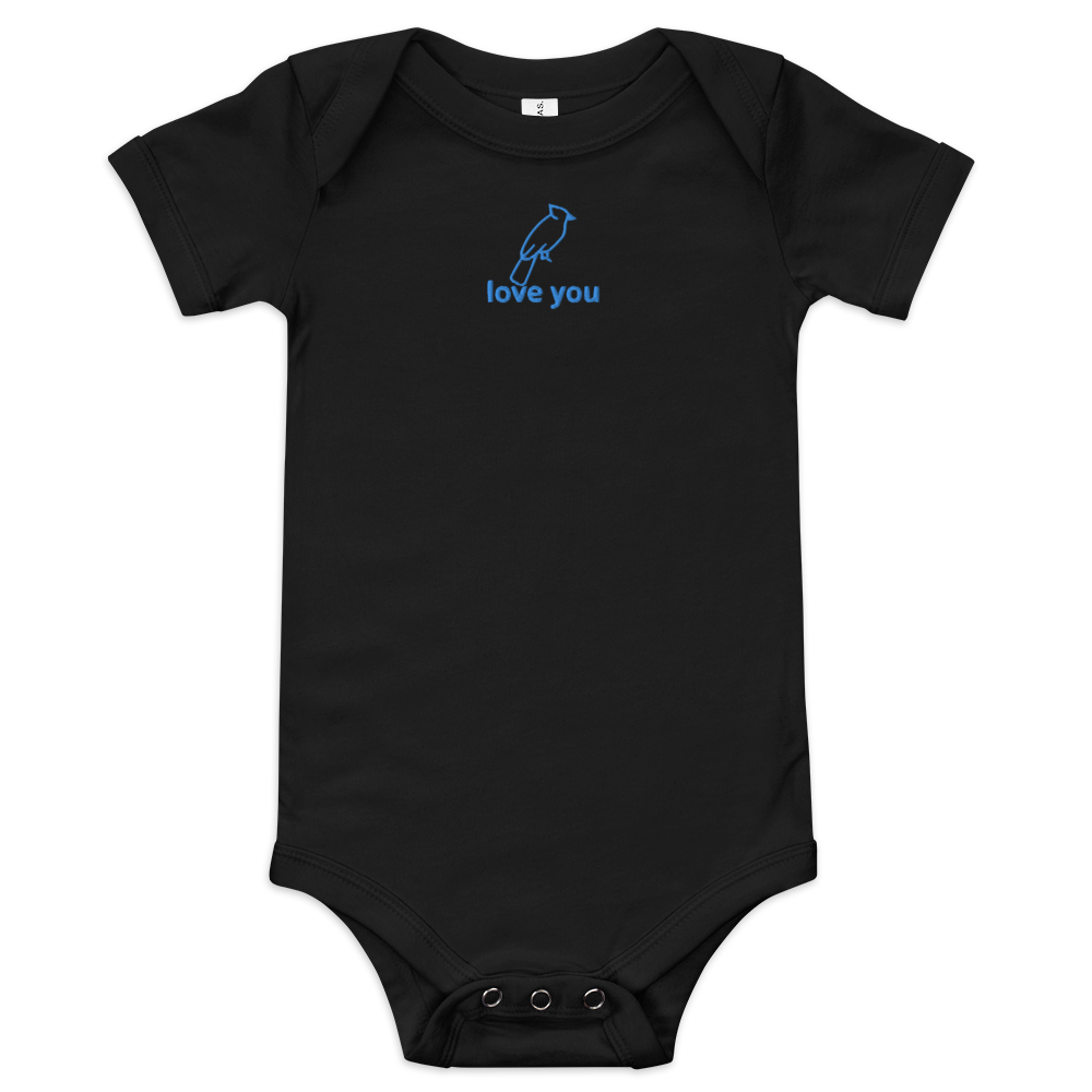 Flying Bluebird Onesie