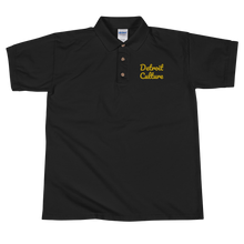 Load image into Gallery viewer, Detroit Culture Stitched Heart Polo Shirt
