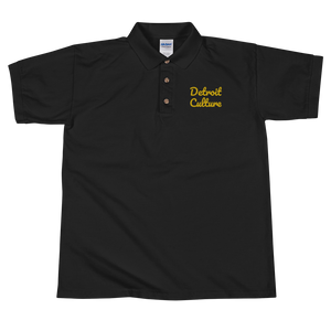 Detroit Culture Stitched Heart Polo Shirt