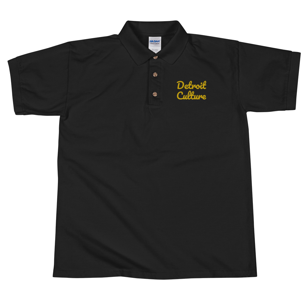 Detroit Culture Stitched Heart Polo Shirt