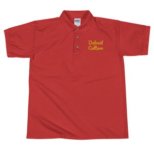 Detroit Culture Stitched Heart Polo Shirt