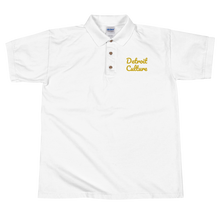 Load image into Gallery viewer, Detroit Culture Stitched Heart Polo Shirt
