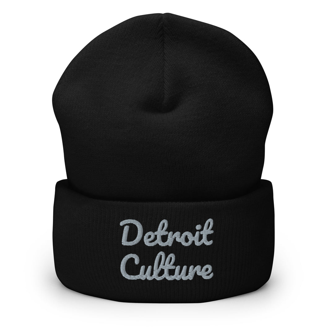 Detroit Culture Knitted Hat