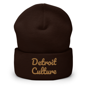 Detroit Culture Knitted Hat