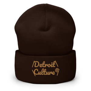 Detroit Culture Knitted Hat