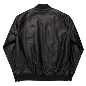 Detroit Culture Leather Style Bomb Jacket