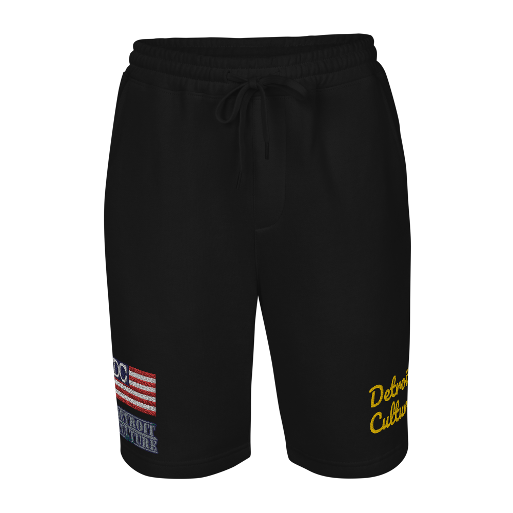 Detroit Culture Stitched Patch Shorts