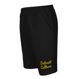 Detroit Culture Stitched Patch Shorts