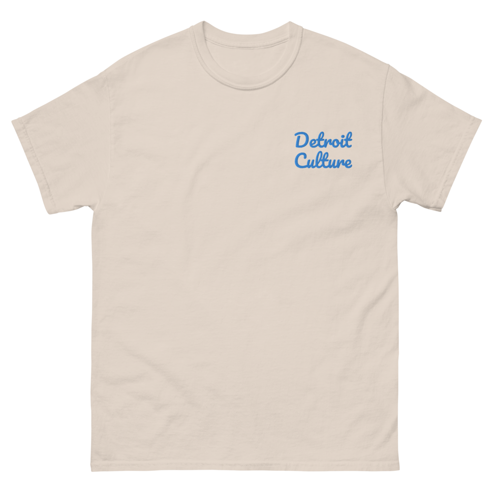 Detroit Culture Premium Stitched Heart Shirt