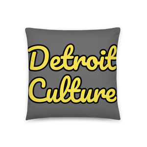 Detroit Culture Sec Pillow