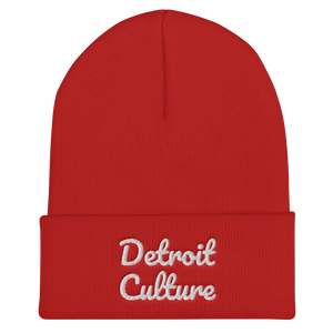 Detroit Culture Knitted Hat