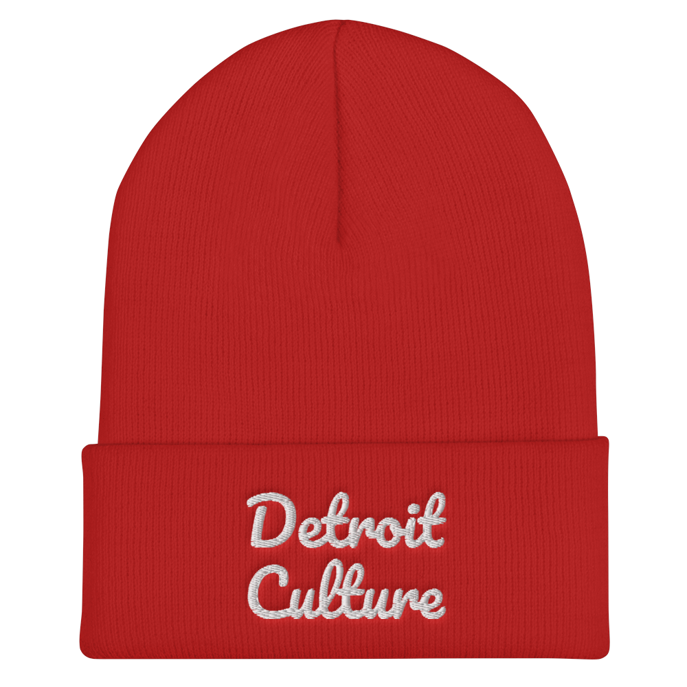 Detroit Culture Knitted Hat