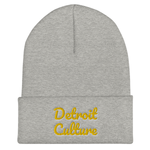 Detroit Culture Knitted Hat