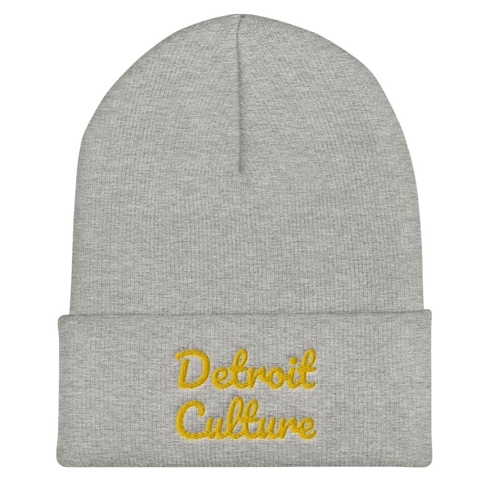 Detroit Culture Knitted Hat