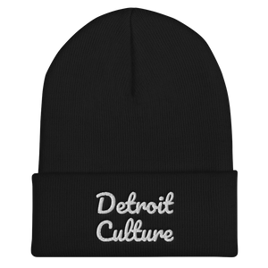 Detroit Culture Knitted Hat