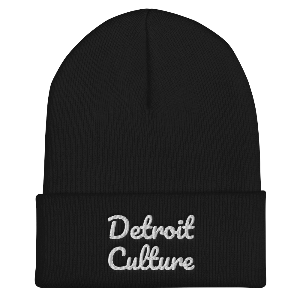 Detroit Culture Knitted Hat