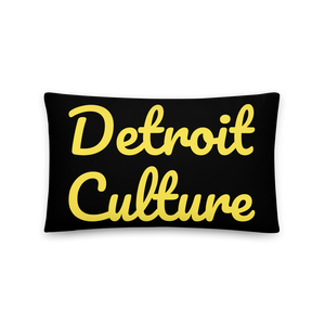 Detroit Culture Accent Pillow