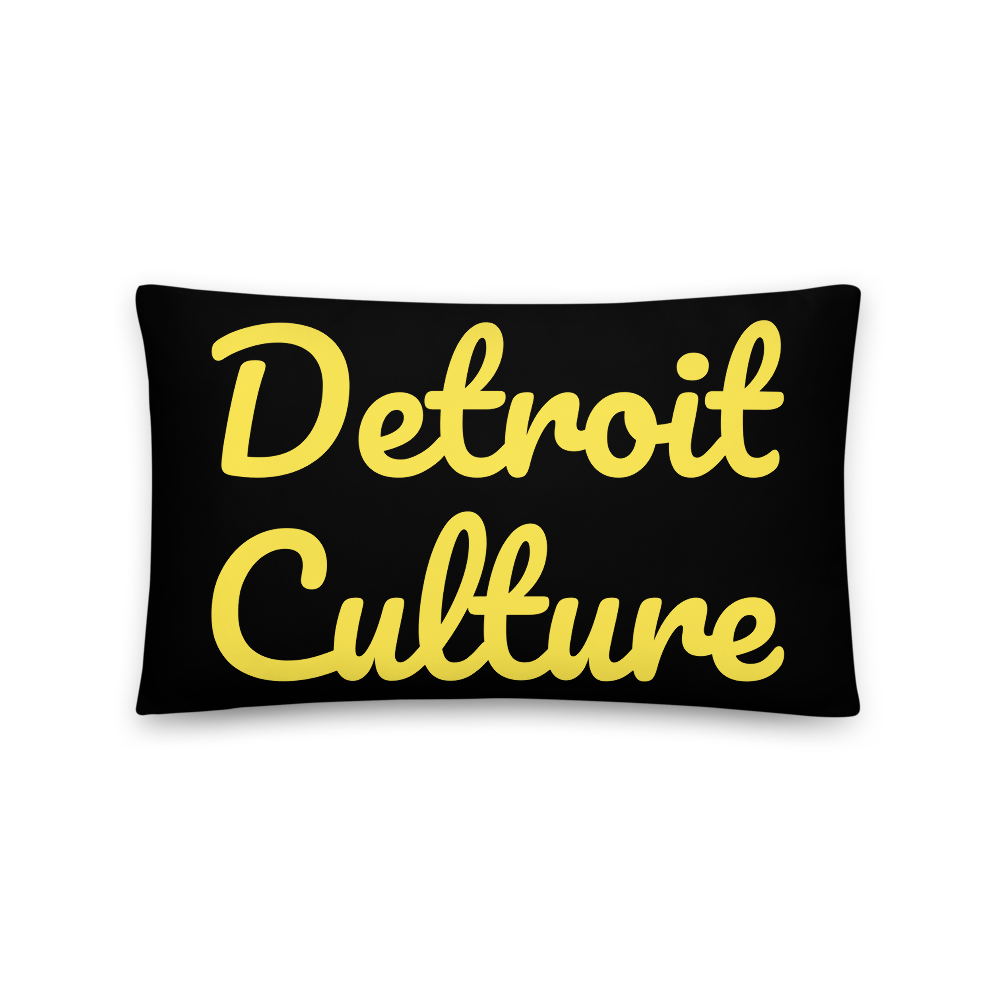Detroit Culture Accent Pillow