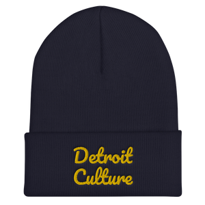 Detroit Culture Knitted Hat