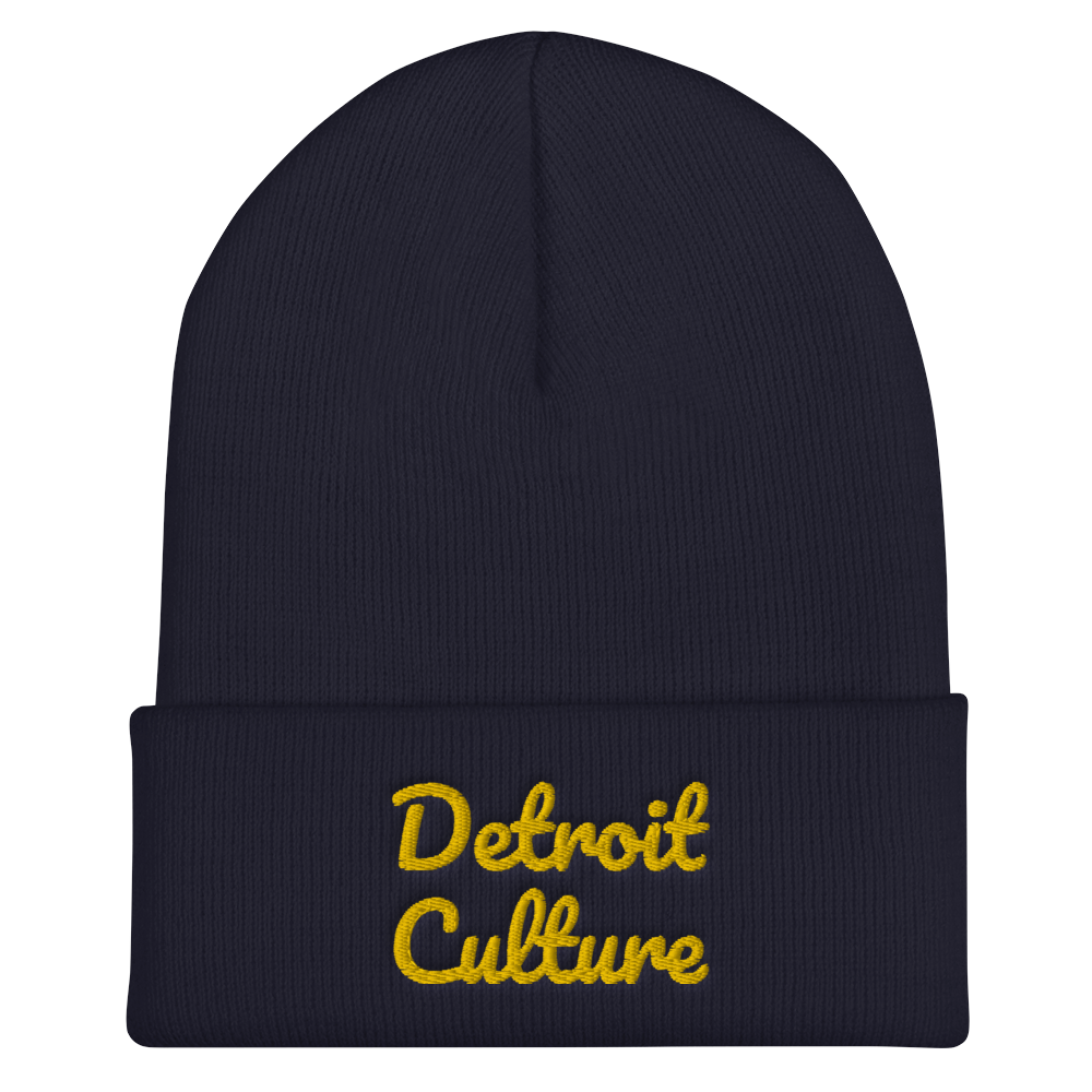 Detroit Culture Knitted Hat