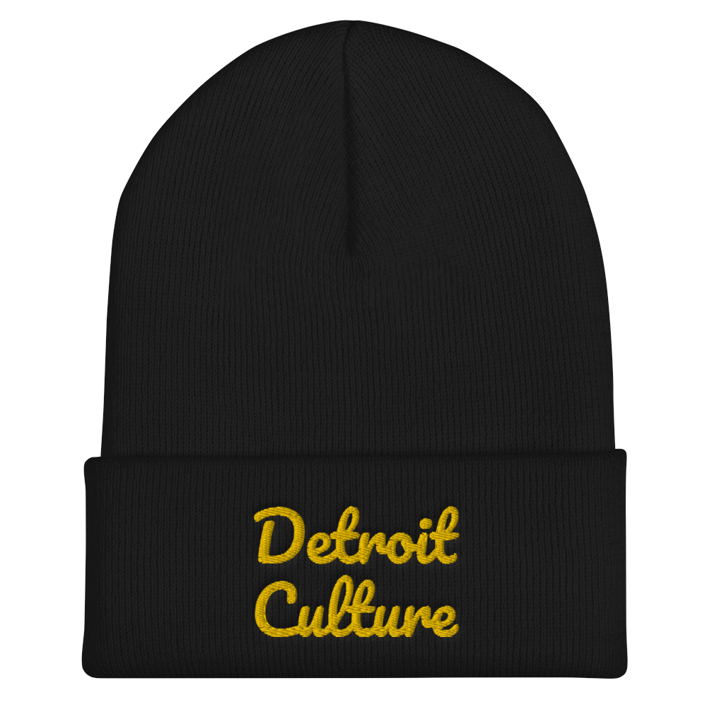 Detroit Culture Knitted Hat