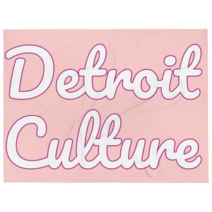 Detroit Culture large Blanket