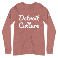 Load image into Gallery viewer, Detroit Culture Long Sleeve Shirt
