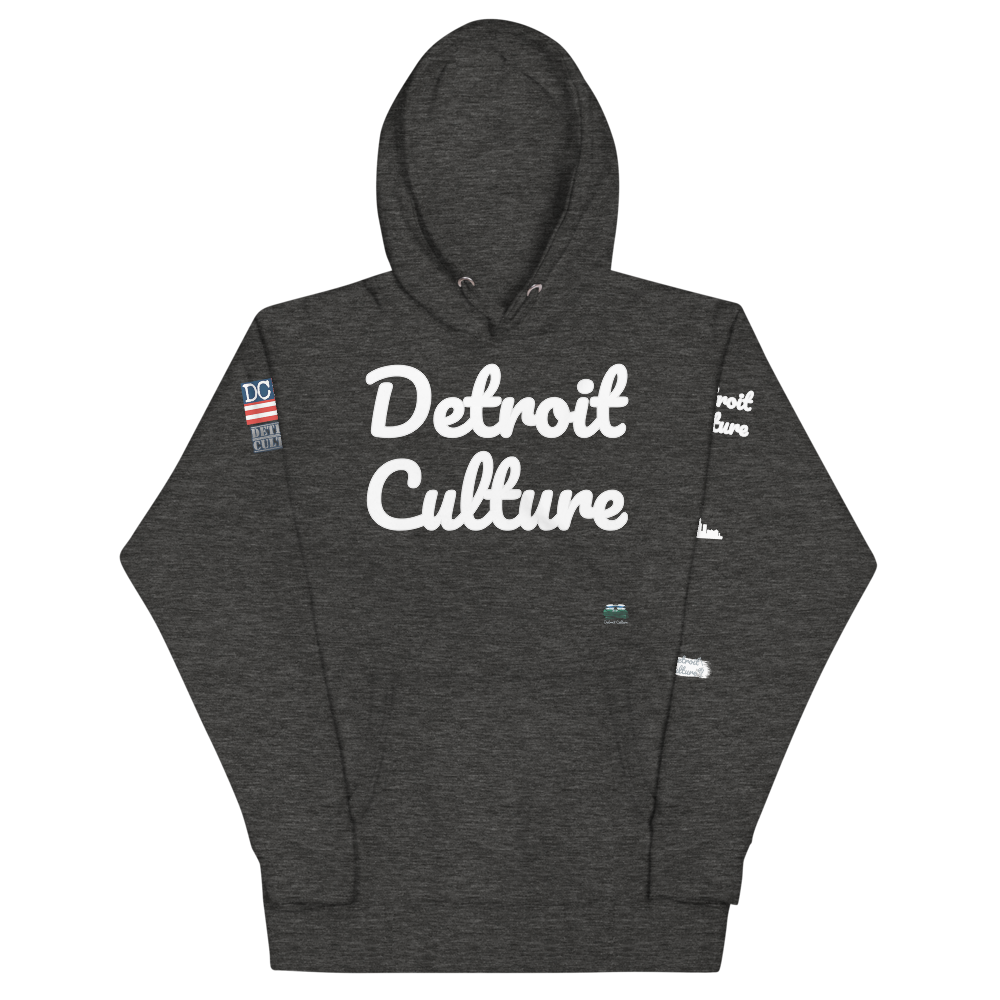 Detroit Culture Back Sle Hoodie