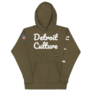 Detroit Culture Back Sle Hoodie