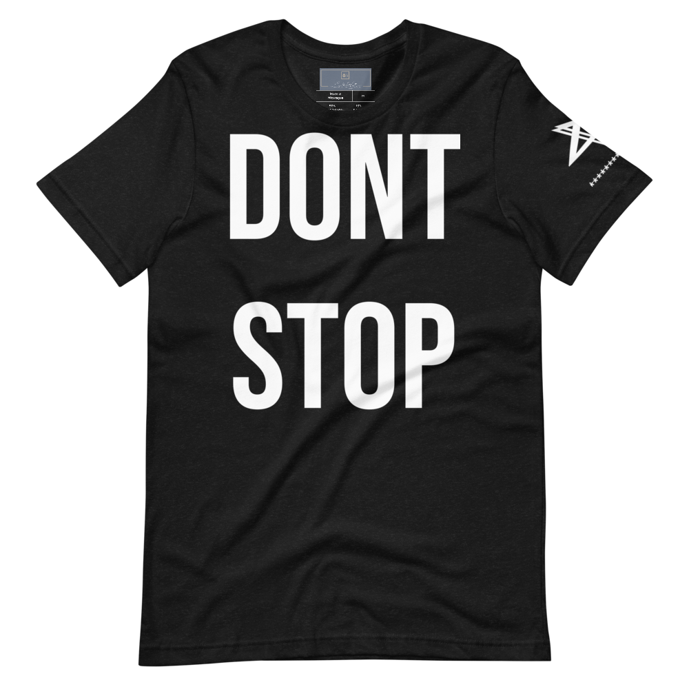 “DONT STOP” top