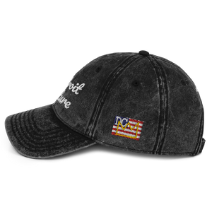 Detroit Culture Stone Wash Stitched Hat