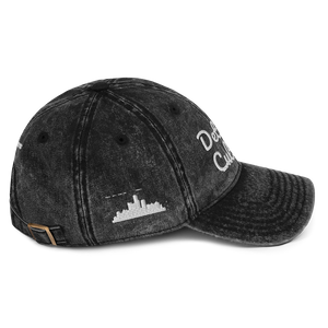 Detroit Culture Stone Wash Stitched Hat