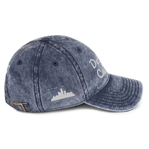 Detroit Culture Stone Wash Stitched Hat