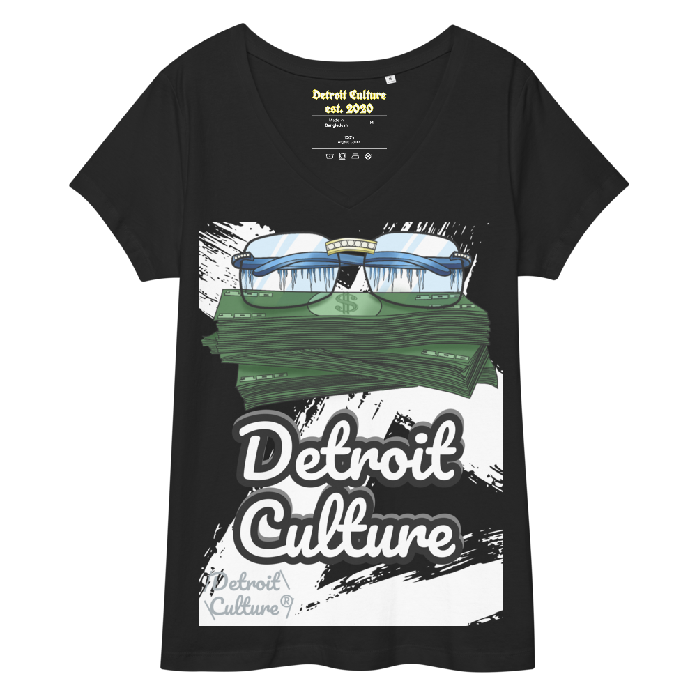 Detroit Culture DC4 Women’s V Shirt