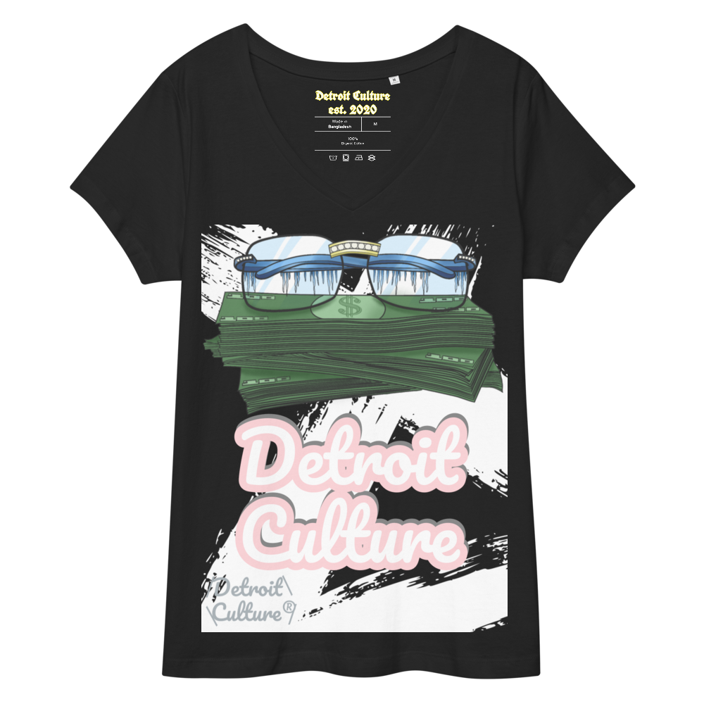 Detroit Culture DC4 Women’s V Shirt